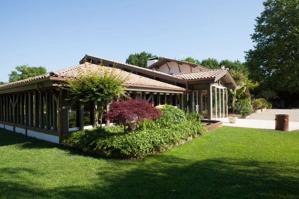 Hôtel La Ferme d'En Chon Biscarrosse Exterior foto